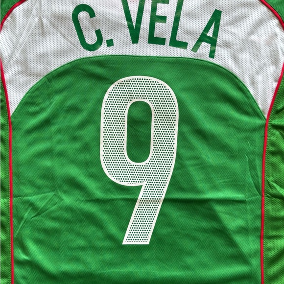 Carlos Vela Mexico 2005 Home Jersey — Size XL - Picture 2 of 5
